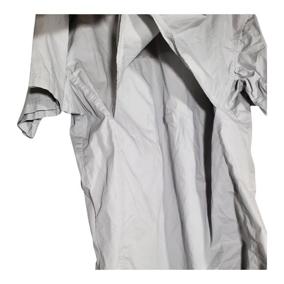 Black Tip Big Catch Gray Fishing Shirt Men’s Large Pockets Gear Loops Chest 24” - Picture 4 of 9